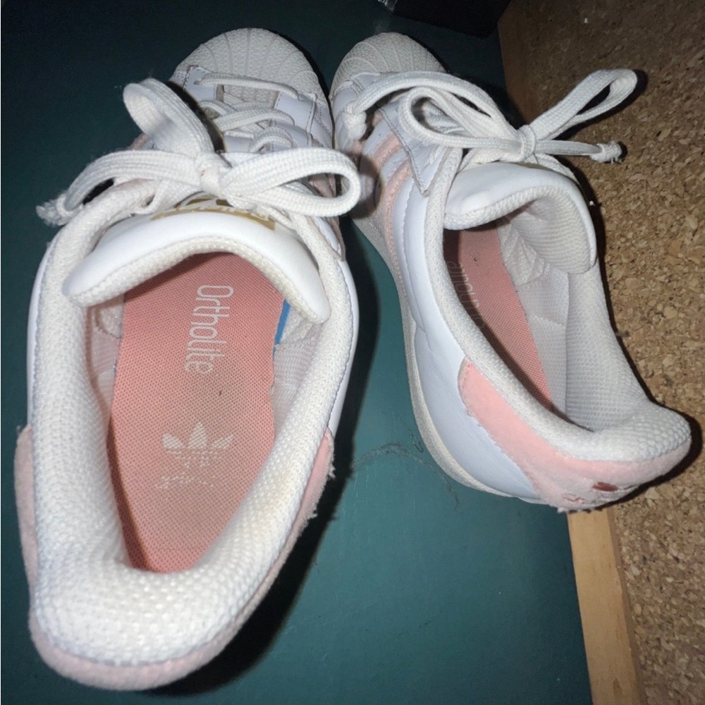 Pink Striped Adidas - Picture 2 of 3